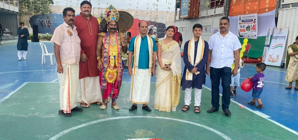 Celebrated the vibrant spirit of Onam with the Malayali diaspora in Abidjan